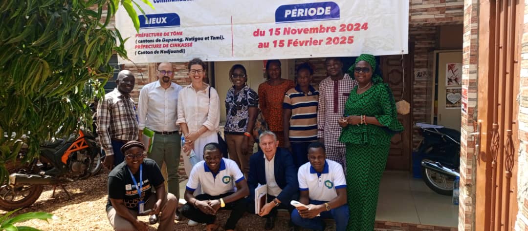 Visite d’évaluation de fin de projet au Club des Femmes des Savanes