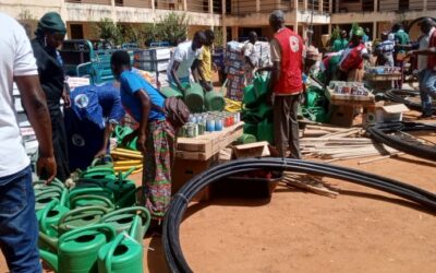 Actualités 3 La Croix-Rouge Internationale soutient les ACEC du CFSPC avec un don de matériel maraîcher pour une autonomisation durable